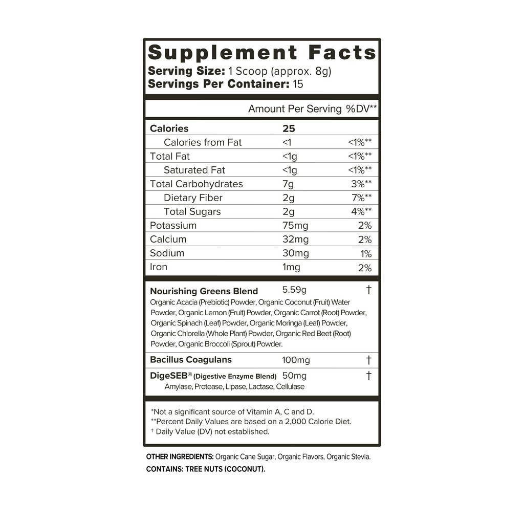 Kid's Easy Greens: Green / Apple / Apple