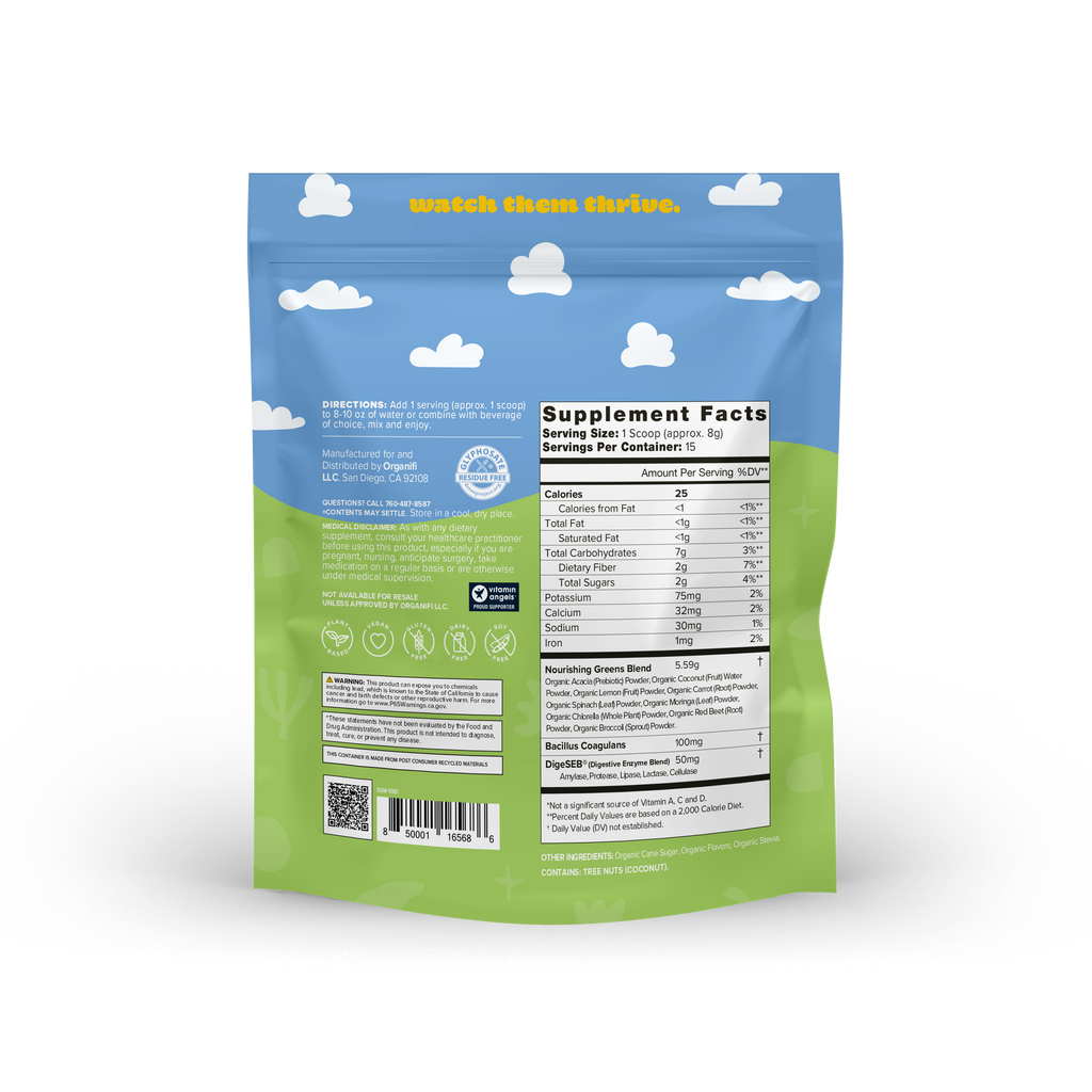 Kid's Easy Greens: Green / Apple / Apple