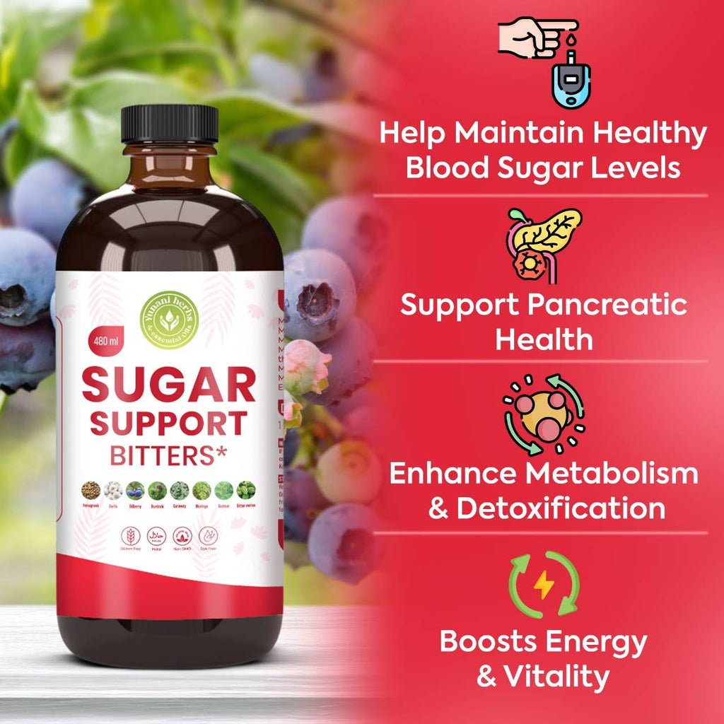 Sugar Support living bitters 480mls