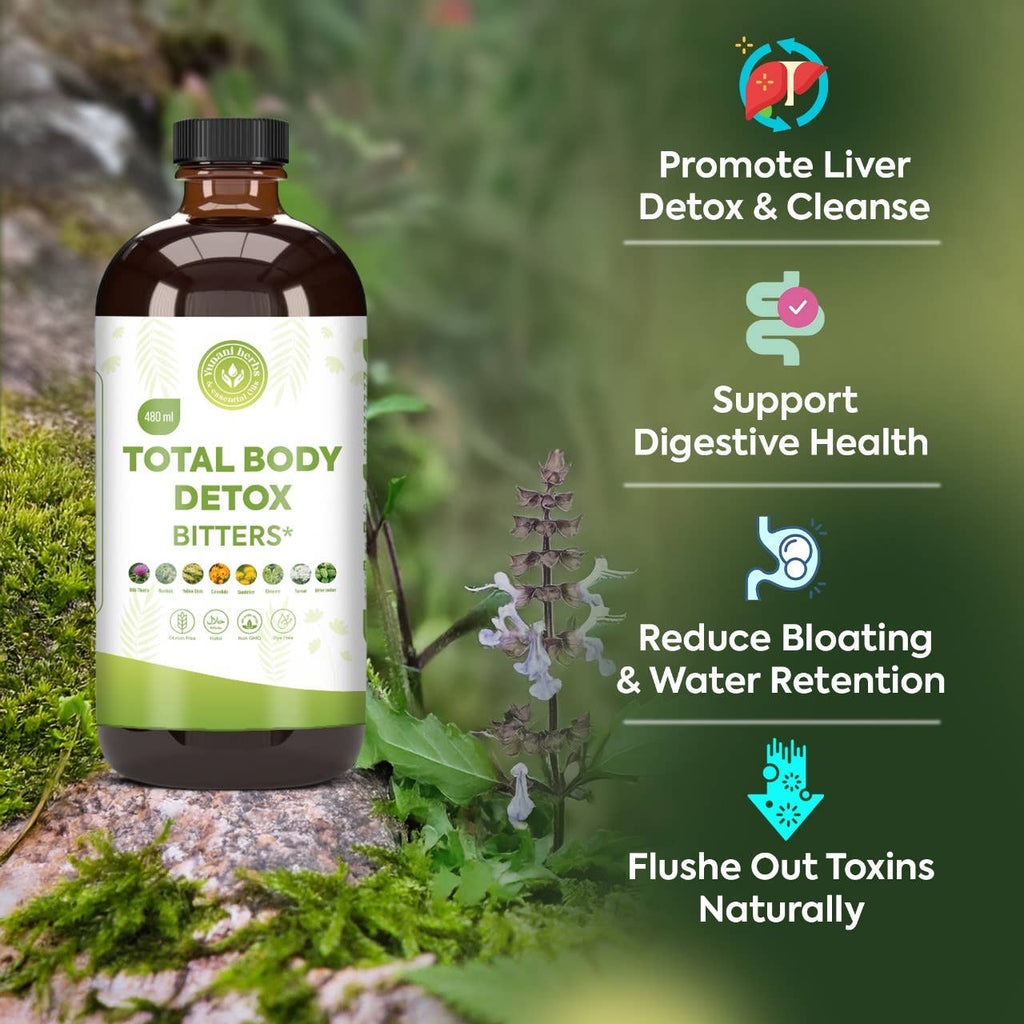 Total Body Detox living bitters 480mls