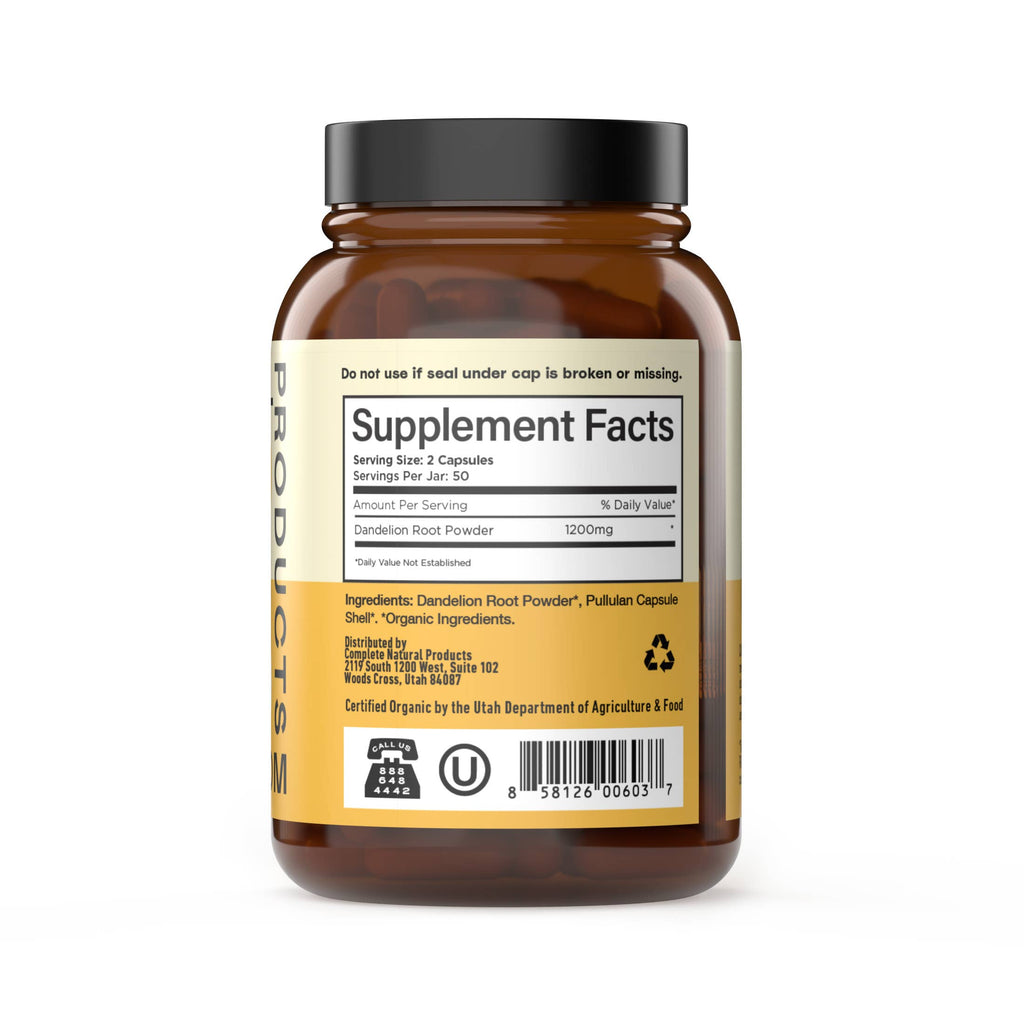 Organic Dandelion Capsules
