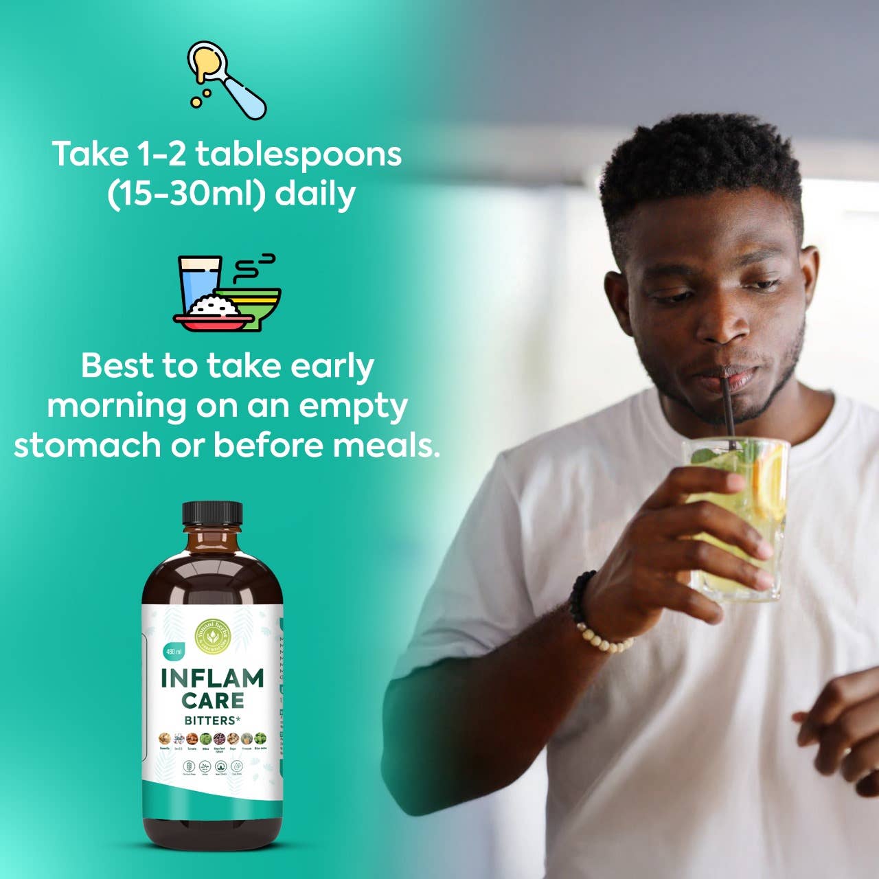 INFALM CARE Living Bitters 480mls