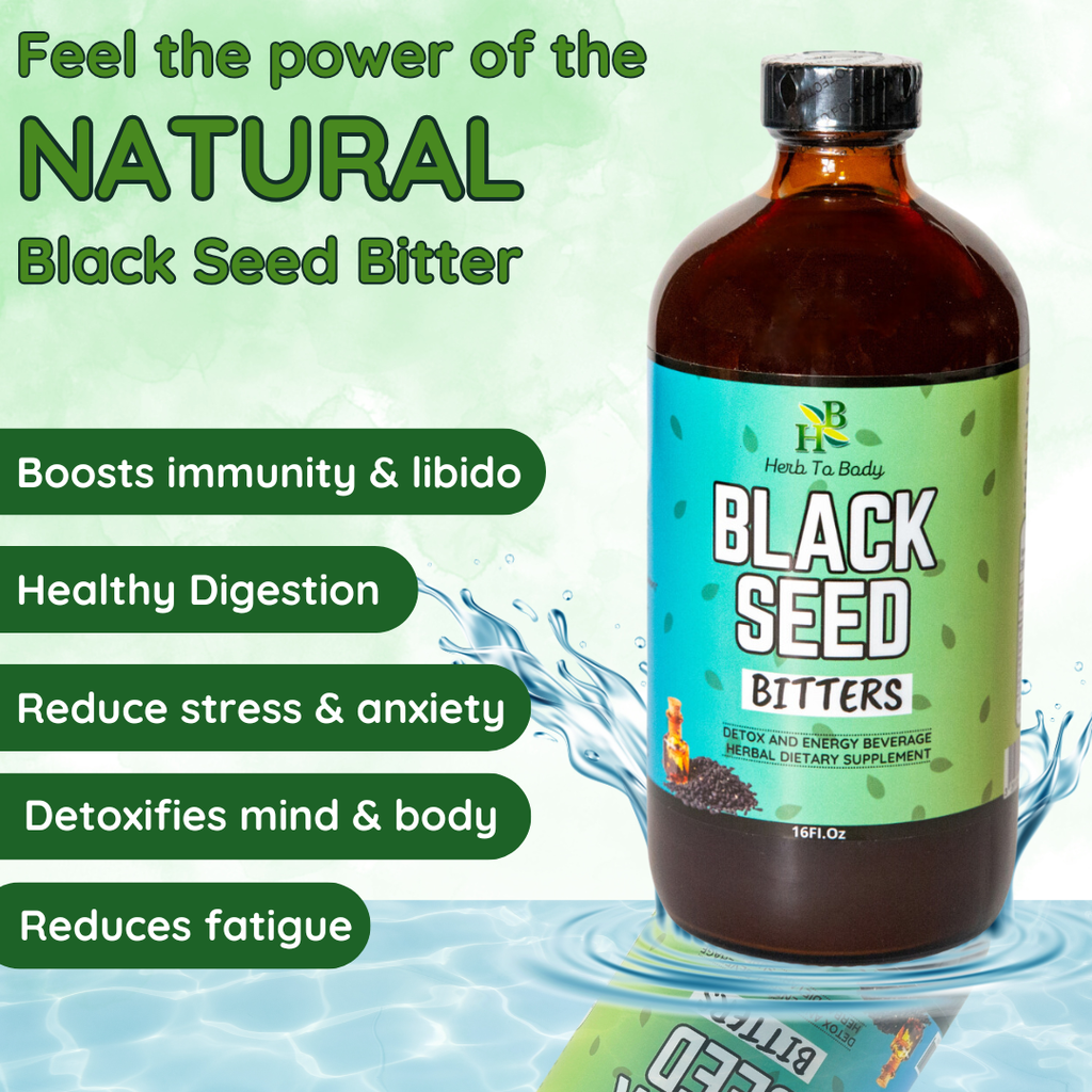 Black Seed Bitter 16oz | Digestive & Wellness Tonic