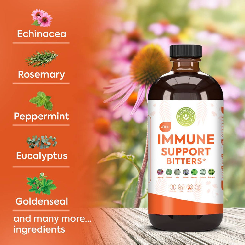 Immune Support living bitters 480mls