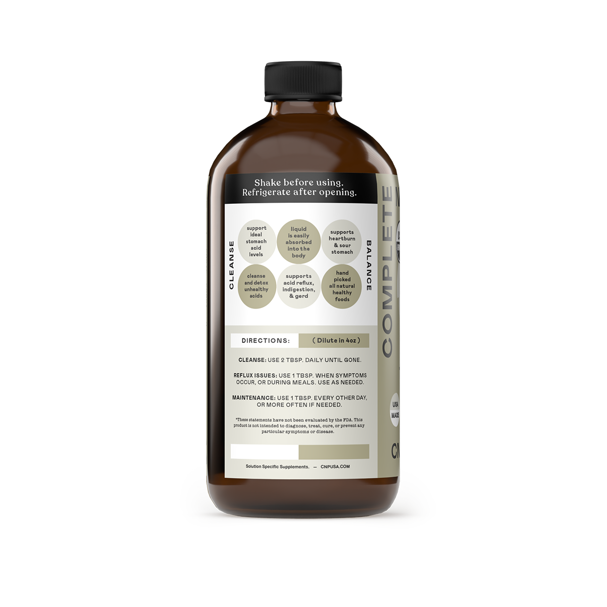 Acid Reflux Complete - 16oz Glass Bottle