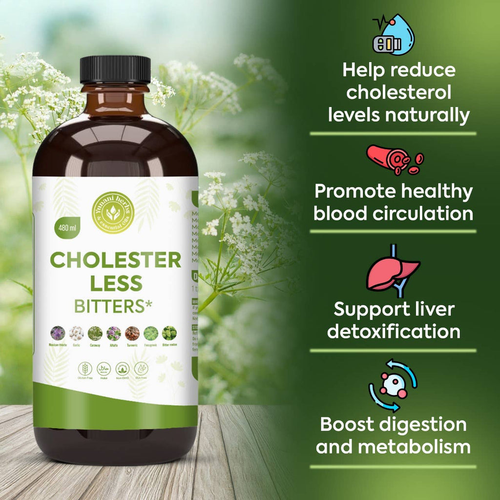 Cholester Less Living bitters 480mls