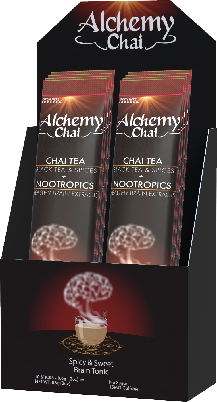 Alchemy Nootropic Stick Pack Boxes: Alchemy Blends