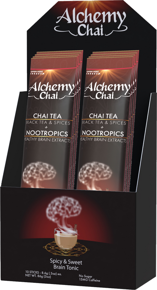 Alchemy Nootropic Stick Pack Boxes: Alchemy Blends