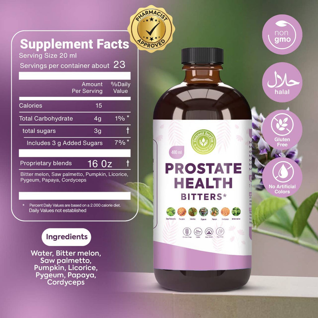 Prostate Health living bitters 480mls