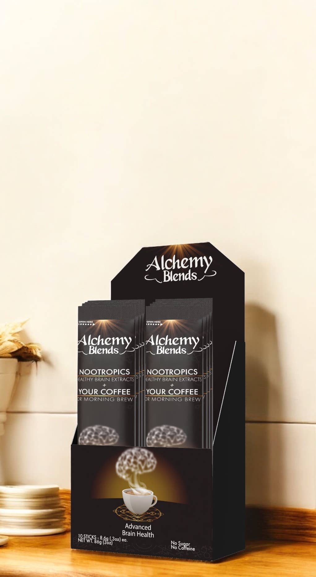 Alchemy Nootropic Stick Pack Boxes: Alchemy Blends