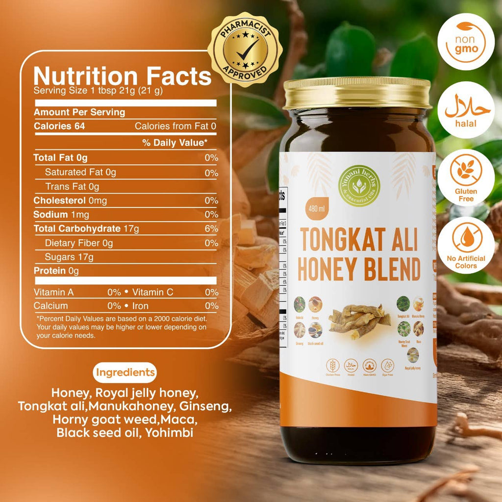 Tongkat Ali Honey Blend 480mls