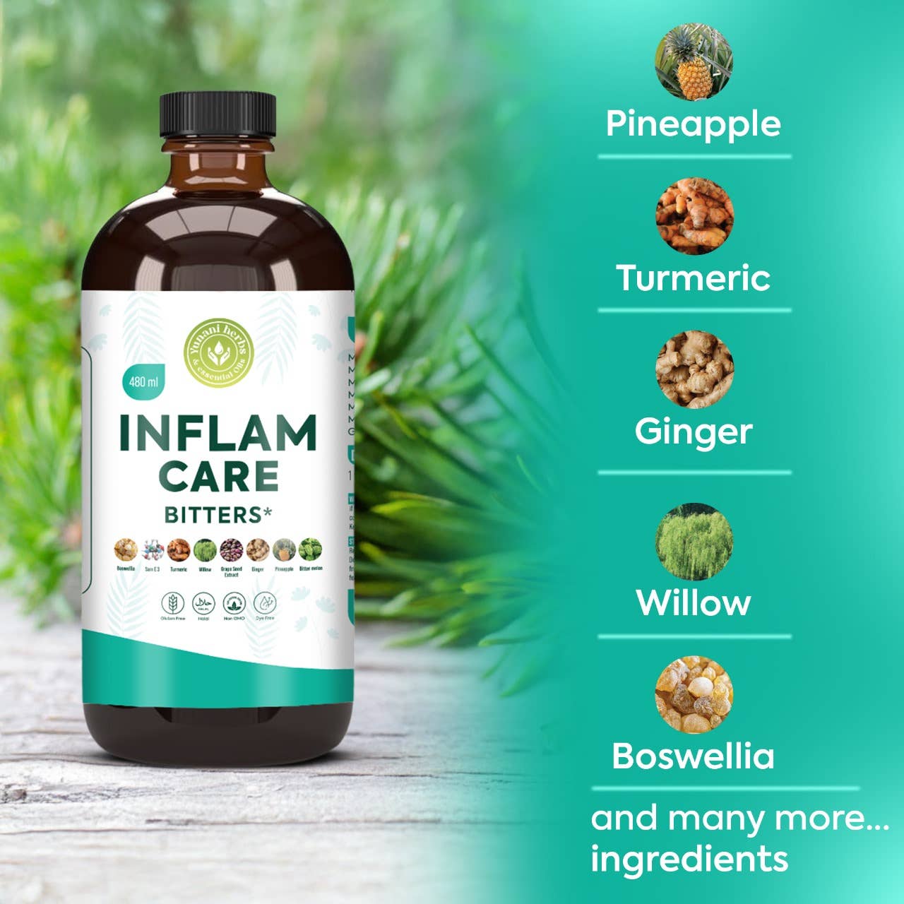 INFALM CARE Living Bitters 480mls