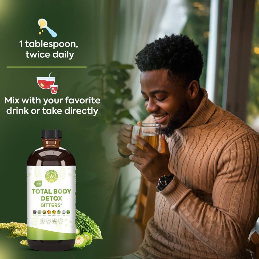 Total Body Detox living bitters 480mls