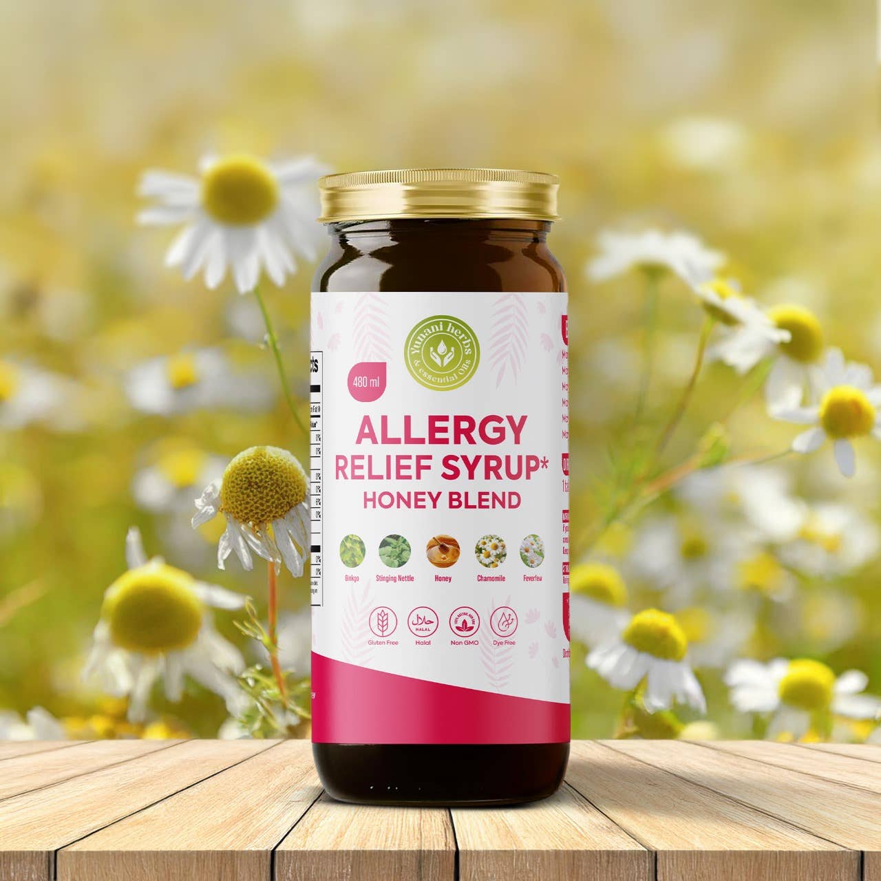 Allergy Relief Syrup Honey Blend 480mls